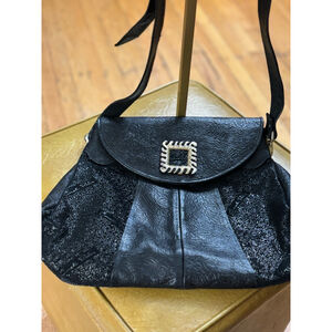Emilio Rodina Black Shoulder Bag